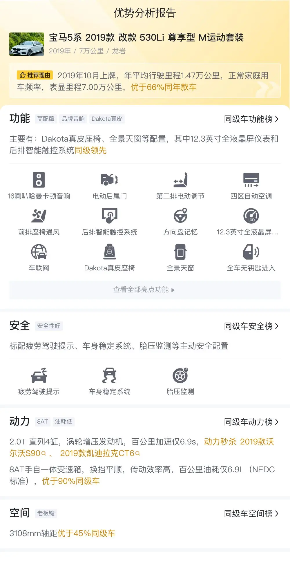 24.8 万入手 19 年宝马 530Li，车况如何？