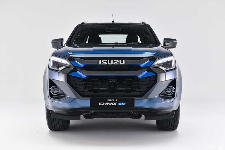 双电机四驱动力 五十铃纯电皮卡D-MAX EV官图发布