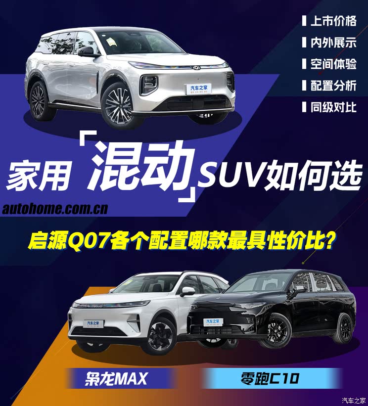 首推中配215尊荣型 长安启源Q07购车手册